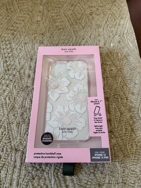 Kate Spade Hollyhock Floral  iPhone 12/12 Pro Hardshell Case